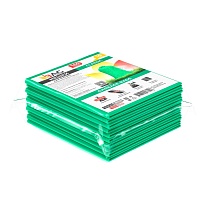 Мешки для мусора 160 л, зеленые, в пачке 10 шт., ПВД, 40 мкм, 900х1100 мм, i-Bag в Петропавловск-Камчатском