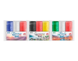 Мешки для мусора 30 л, ассорти, в рулоне 20 шт., ПНД, 9 мкм, 600х500 мм, GRIFON Триколор, 101-024 в Петропавловск-Камчатском Мешки для мусора 30 л, ассорти, в рулоне 20 шт., ПНД, 9 мкм, 600х500 мм, GRIFON Триколор, 101-024 в Петропавловск-Камчатском