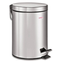 Ведро-контейнер для мусора (урна) с педалью LAIMA Classic, 20 л, зеркальное, нержавеющая сталь, со съемным внутренним ведром в Петропавловск-Камчатском