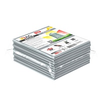 Мешки для мусора 160 л, светло-серые, в пачке 10 шт., ПВД, 40 мкм, 900х1100 мм, i-Bag в Петропавловск-Камчатском